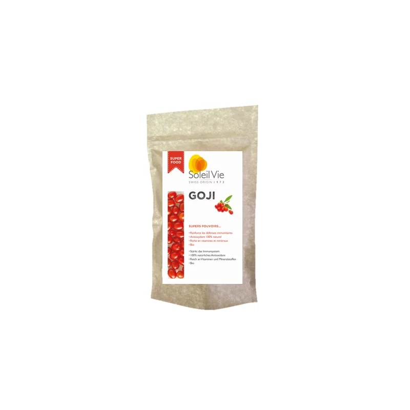 Baies de goji BIO - 70g - Soleil Vie