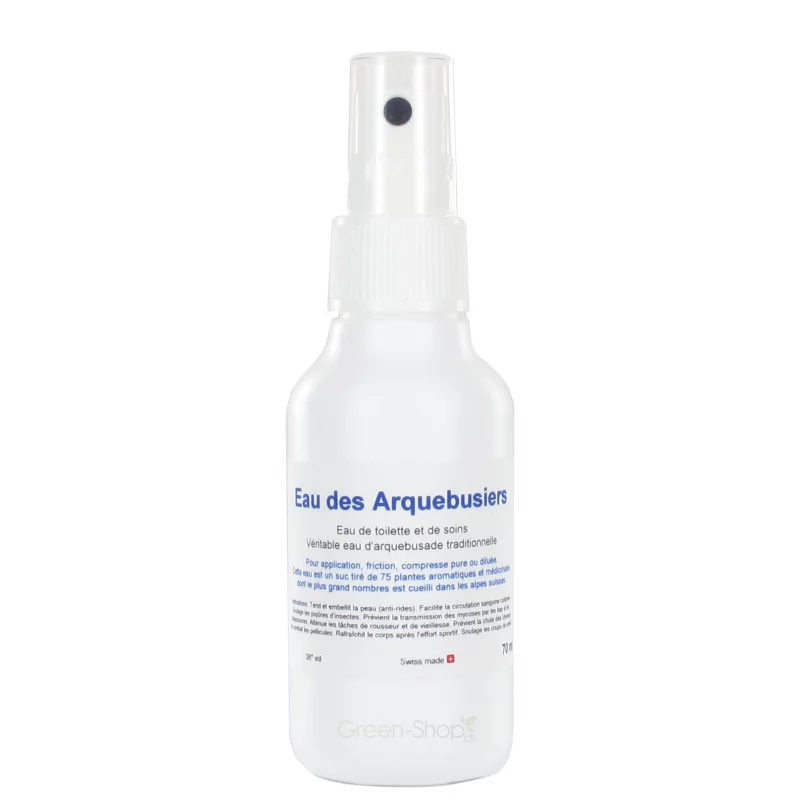 Eau d'arquebusade en spray naturelle 75 plantes - 70ml - D&A Laboratoire
