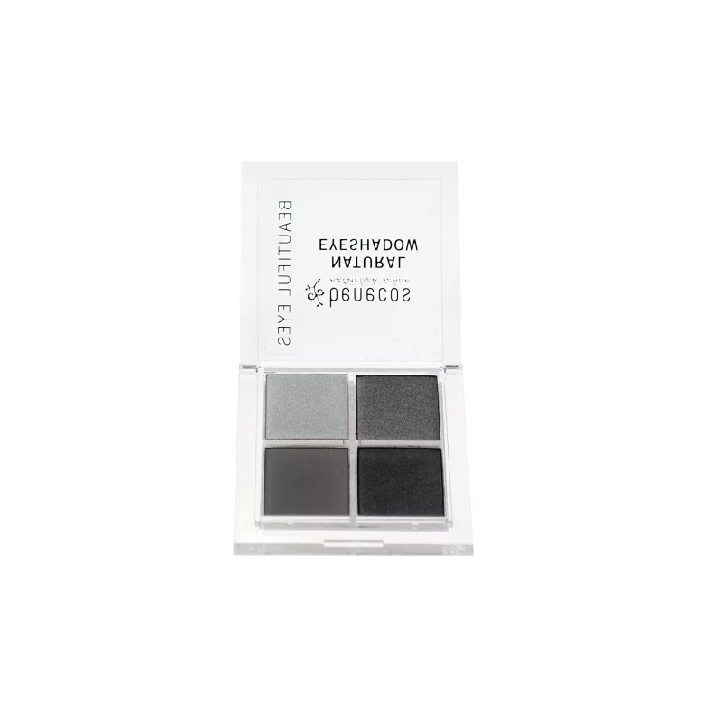 Quatre ombres à paupières BIO Smokey eyes - 8g - Benecos