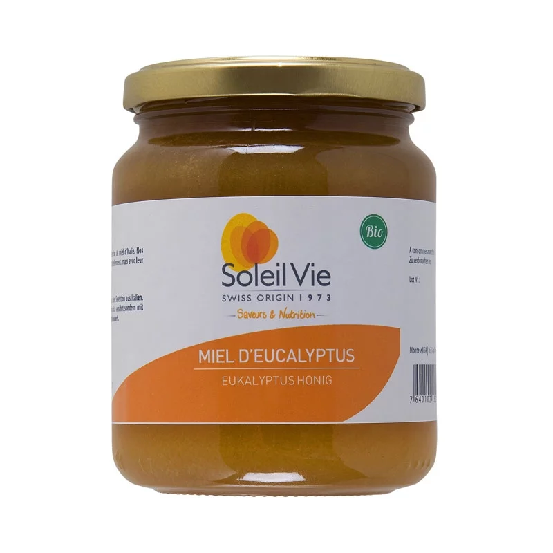 Miel d'eucalyptus BIO - 500g - Soleil Vie