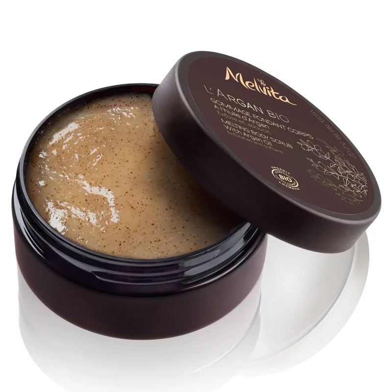 Gommage fondant corps BIO argan - 150g - Melvita