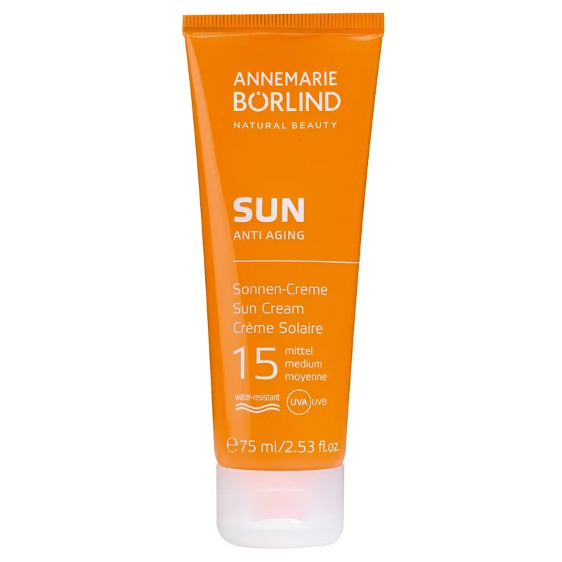 Crème solaire anti-âge IP 15 argousier - 75ml - Annemarie Börlind