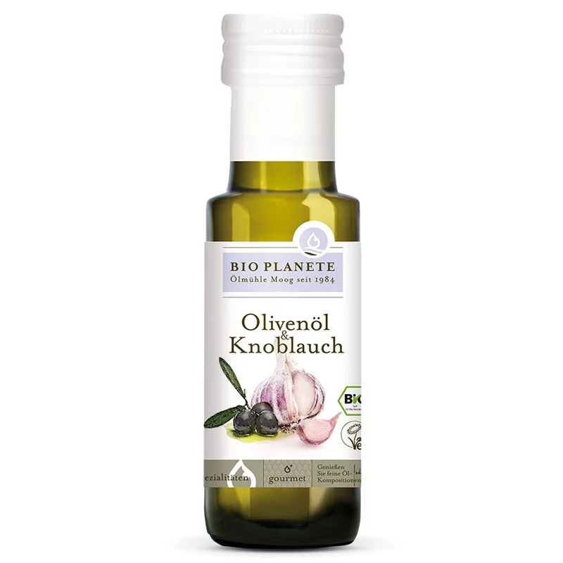 BIO-Olivenöl & Knoblauch - 100ml - Bio Planète