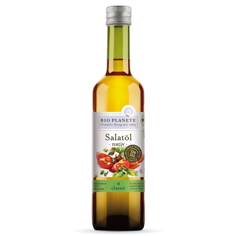 Huile pour salades & crudités BIO - 500ml - Bio Planète