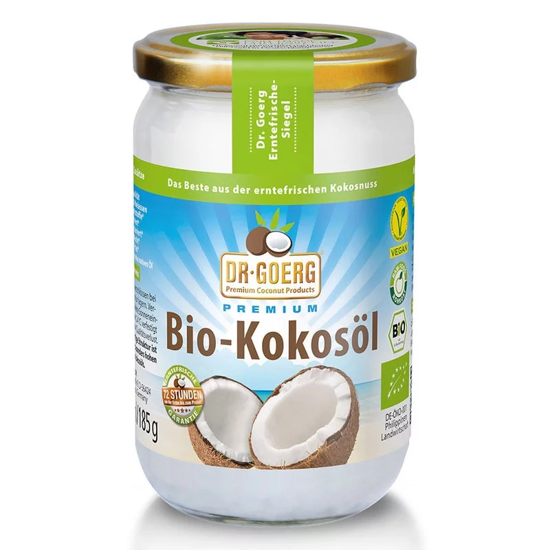 BIO-Kokosöl roh - 200ml - Dr.Goerg