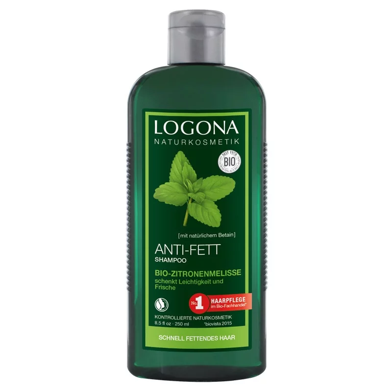 Anti-Fett BIO-Shampoo Zitronenmelisse - 250ml - Logona