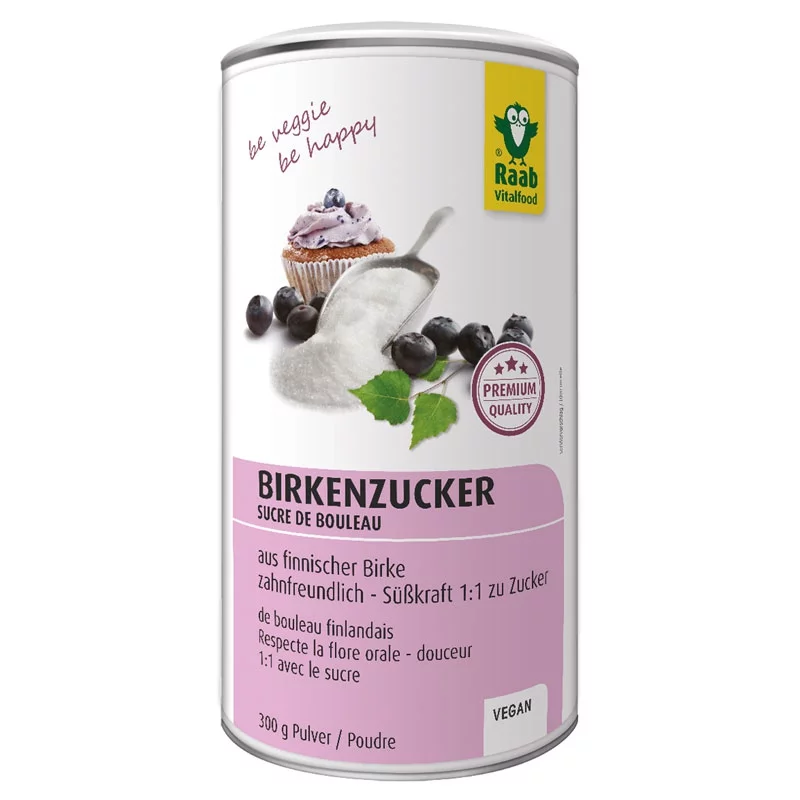 Birkenzucker Premium Pulver - 350g - Raab Vitalfood