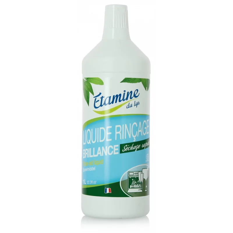 Liquide rinçage brillance lave-vaisselle écologique - 1l - Etamine du Lys