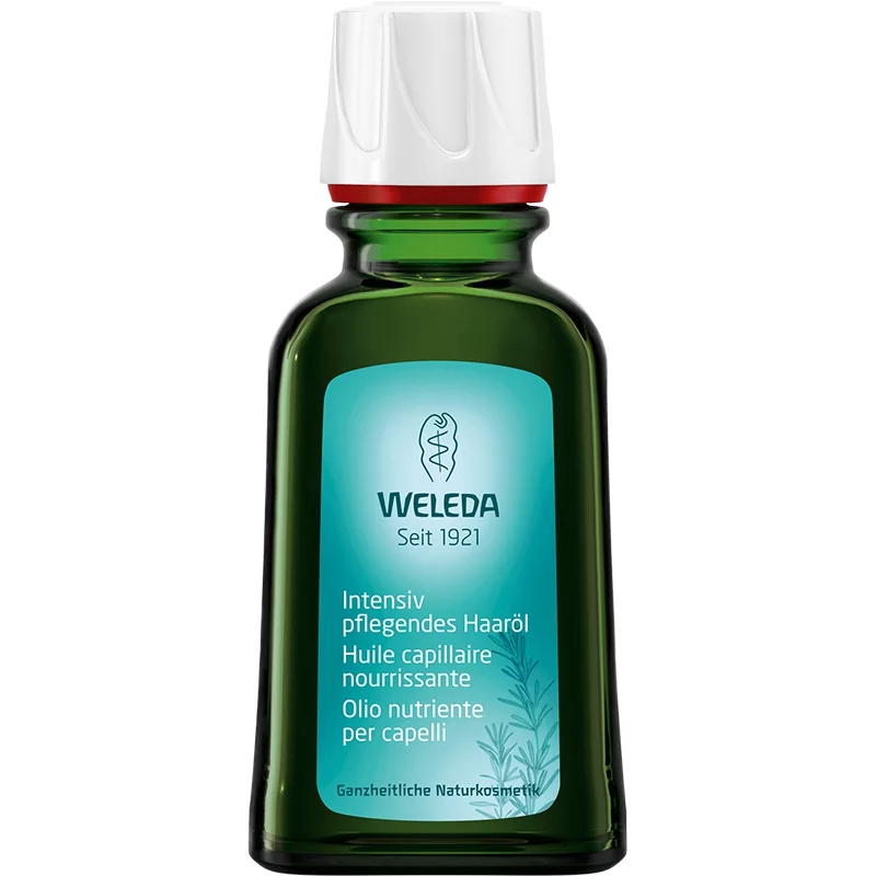 Huile capillaire nourrissante BIO ﻿romarin - 50ml - Weleda