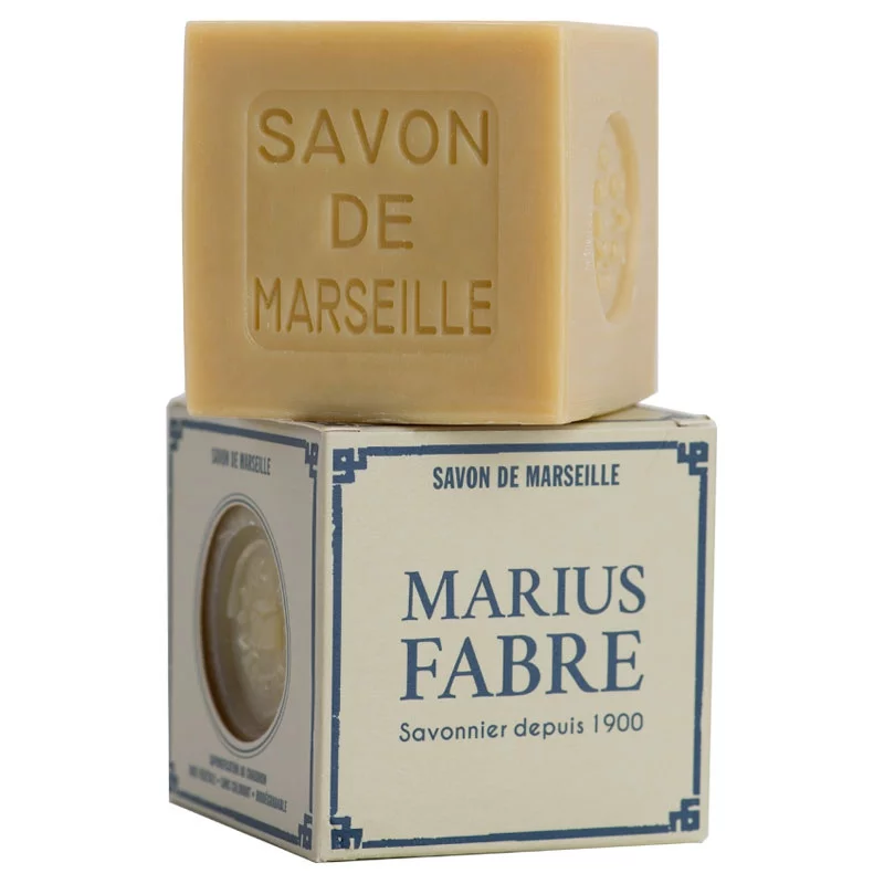 Weisse Marseiller Seife für die Wäsche - 400g - Marius Fabre