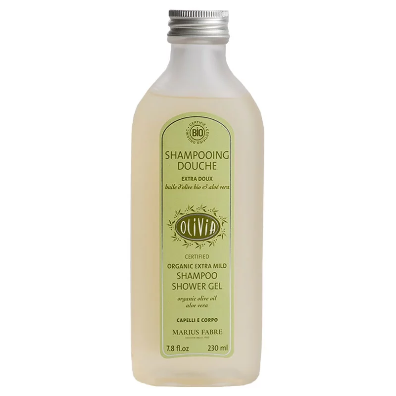 Dusch-Shampoo BIO extra mild Olivenöl & Aloe Vera - 230ml - Marius Fabre