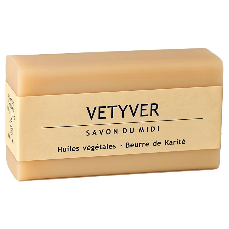 Savon au beurre de karité & vetyver - 100g - Savon du Midi