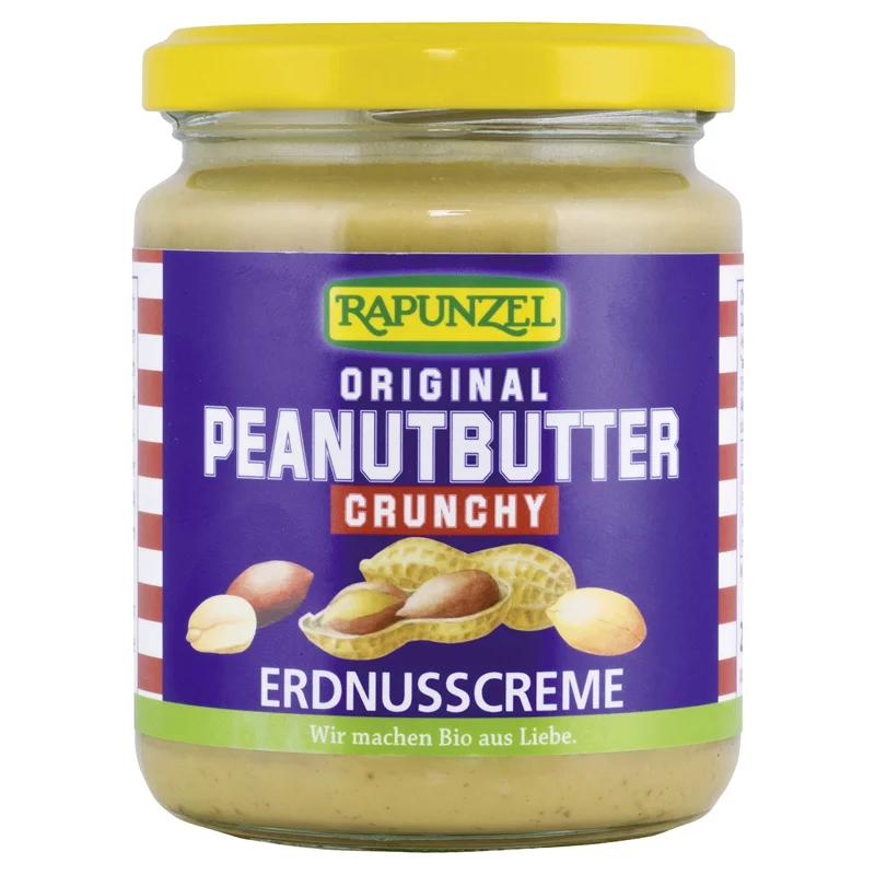 Beurre de cacahuète à l'américaine BIO - 250g - Rapunzel