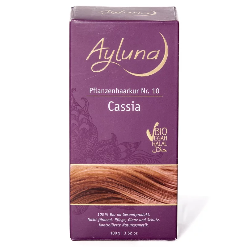 BIO-Pflanzenhaarkur N°10 Cassia - 100g - Ayluna