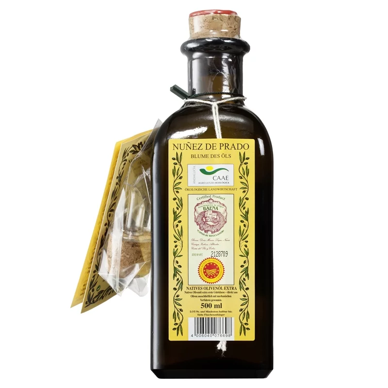 Huile d'olive "fleur de l'huile" extra vierge BIO - 500ml - Rapunzel