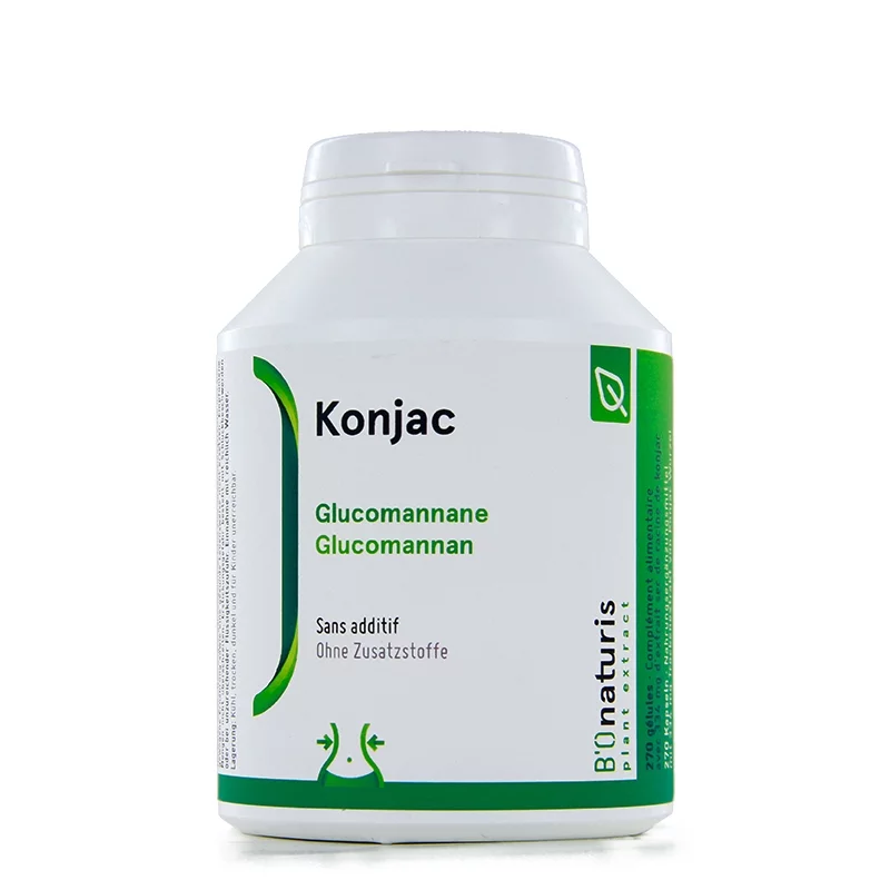 Konjac Glucomannan 334 mg 270 Kapseln - BIOnaturis