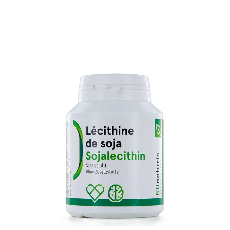 Lécithine de soja 500 mg 120 capsules - BIOnaturis