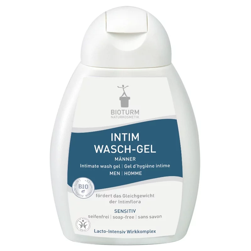 Intim BIO-Wasch-Gel Calendula & Kamille für Männer - 250ml - Bioturm