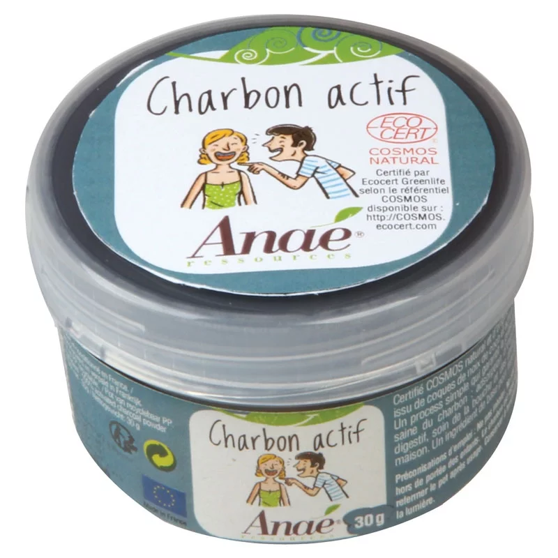 Charbon actif - 30g - Anaé Charbon actif - 30g - Anaé