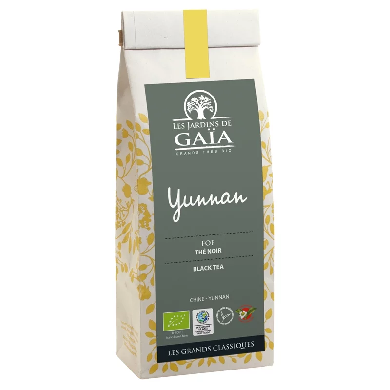 Yunnan FOP BIO-Schwarztee - 100g - Les Jardins de Gaïa