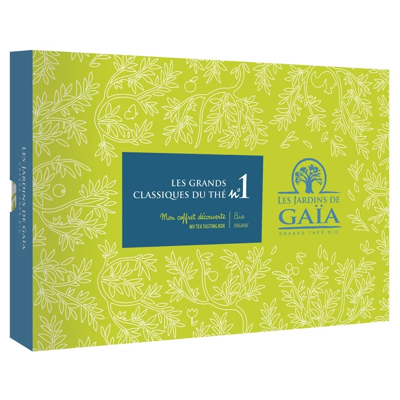 Mon coffret découverte BIO Les grands classiques du thé n°1 - Les Jardins de Gaïa