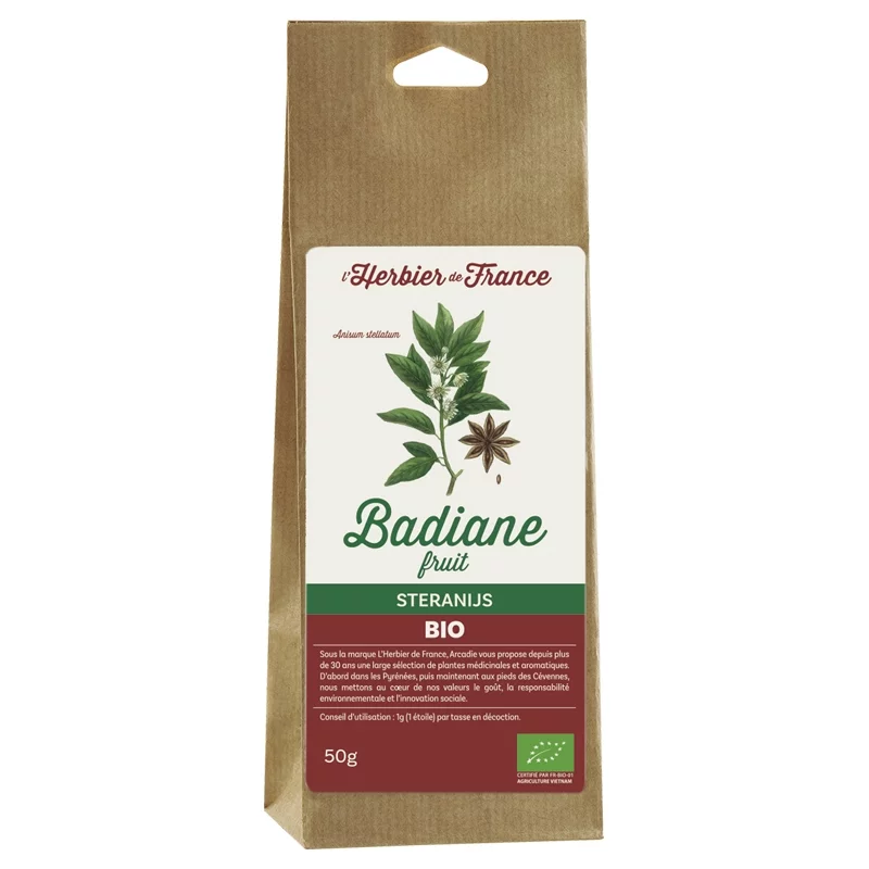 Badiane BIO - 50g - L'Herbier de France