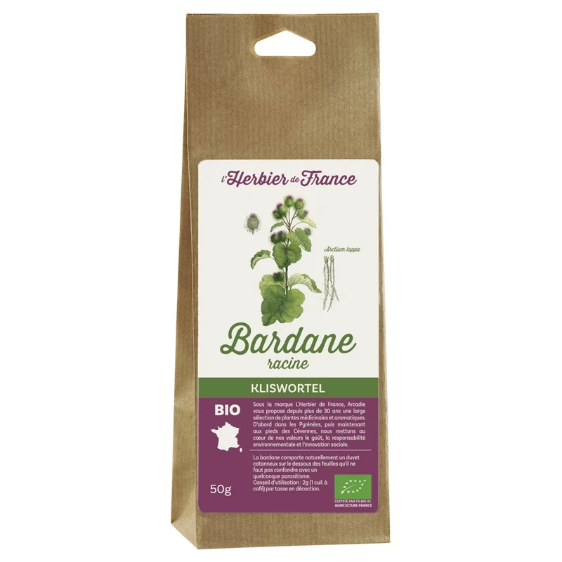 Bardane BIO - 50g - L'Herbier de France