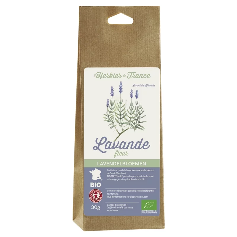 BIO-Lavendel - 30g - L'Herbier de France