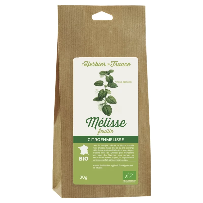 Mélisse BIO - 30g - L'Herbier de France