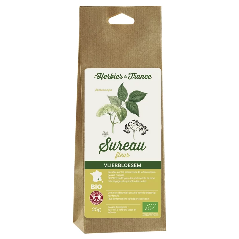 Sureau BIO - 25g - L'Herbier de France