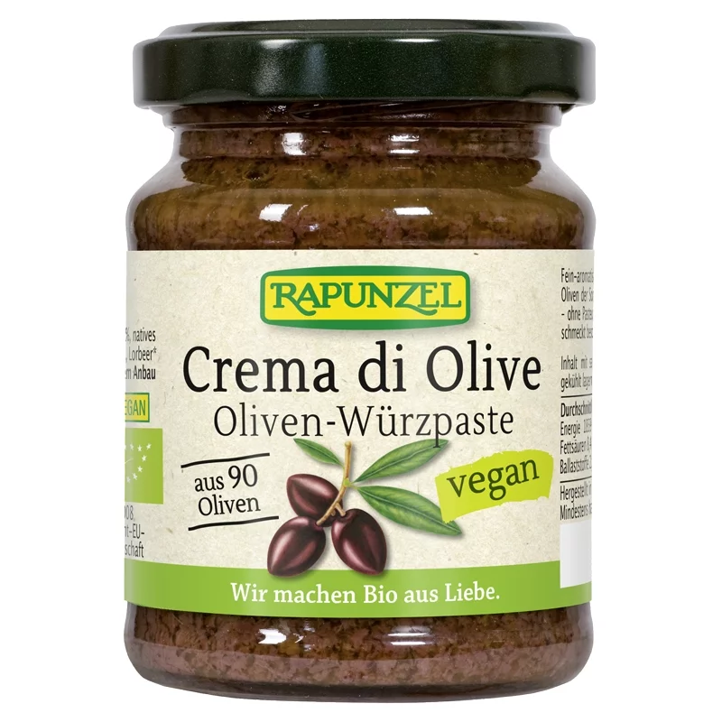 Crema di Olive pâte d'épices BIO - 120g - Rapunzel