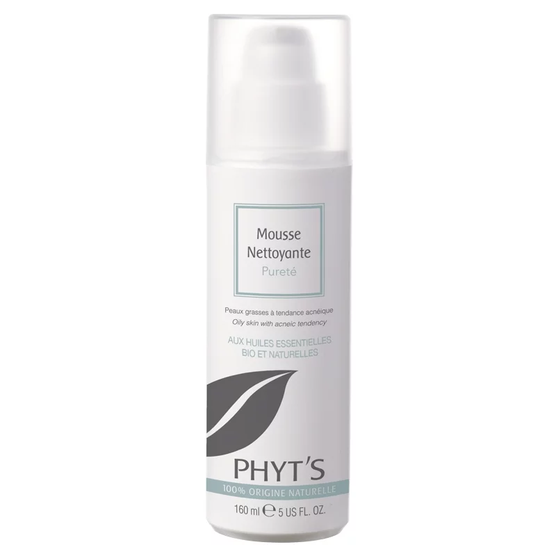 Reinigungsschaum Reinheit Luzerne & Klette BIO - 160ml - Phyt's