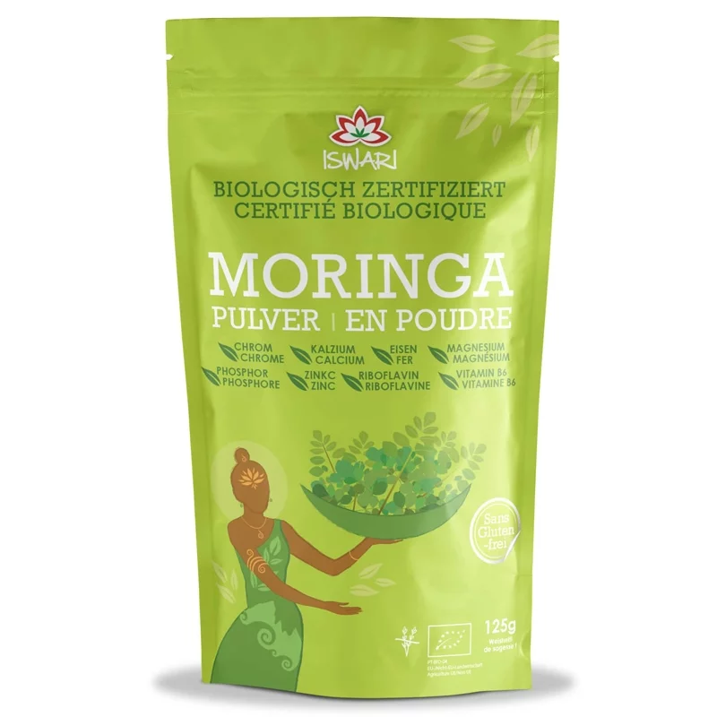 BIO-Moringapulver - 125g - Iswari