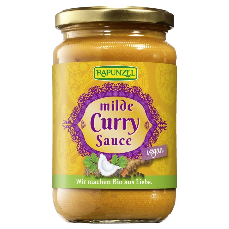 Sauce au curry doux BIO - 330ml - Rapunzel
