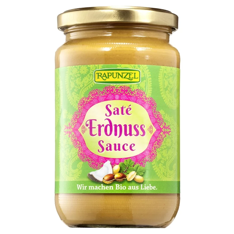 Sauce aux cacahuètes saté BIO - 330ml - Rapunzel