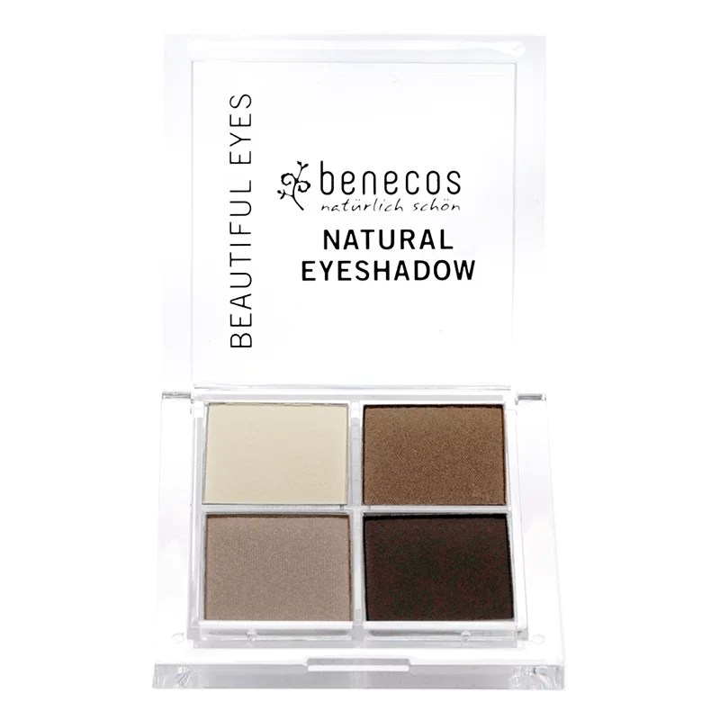 Quattro-Lidschatten Coffee & cream BIO - 8g - Benecos