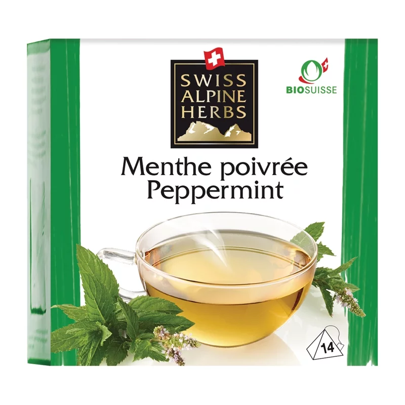 Infusion menthe poivrée bio