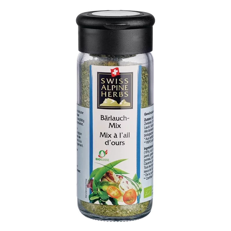 Mix à l'ail des ours BIO - 45g - Swiss Alpine Herbs