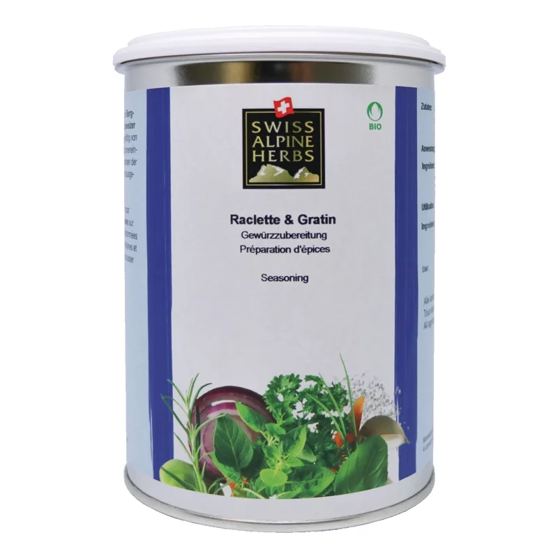 Raclette & gratin BIO - 330g - Swiss Alpine Herbs
