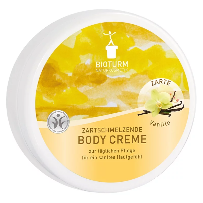 Crème corporelle naturelle vanille - 250ml - Bioturm