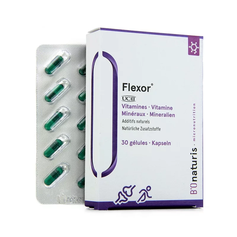 Flexor (Vitamine & Mineralien) 30 Kapseln - BIOnaturis