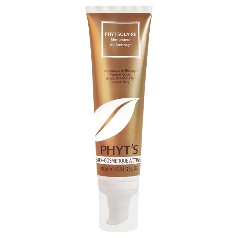 Stimulateur de bronzage visage & corps BIO pois - 100ml - Phyt's