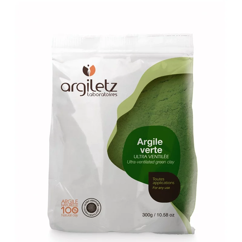 Grüne Tonerde ultraventiliert - 300g - Argiletz Grüne Tonerde ultraventiliert - 300g - Argiletz