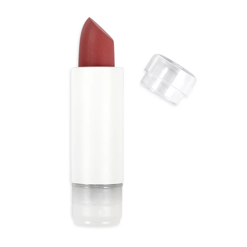 Nachfüller BIO-Lippenstift Classic matt Dunkelrot N°465 - 3,5g - Zao