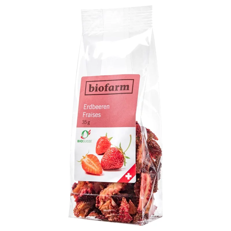 BIO-Erdbeeren Schweiz - 35g - Biofarm