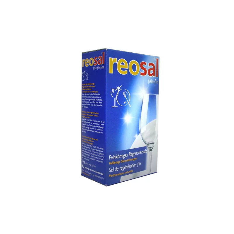 Water softener salt - 1kg - Reosal