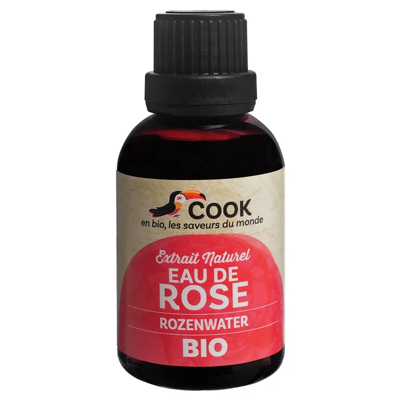 Eau de rose culinaire - Rosa Damascena - Mounë