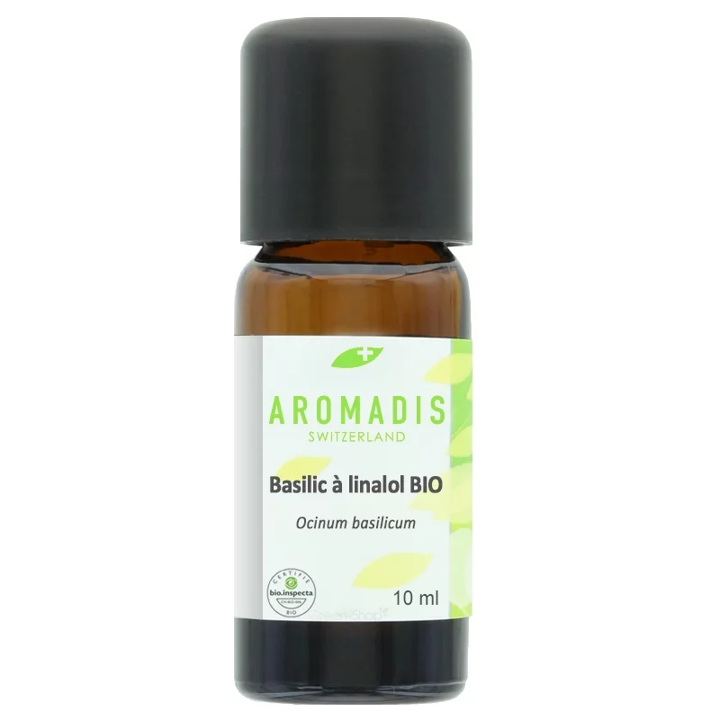 Ätherisches BIO-Öl Basilikum Linalol - 10ml - Aromadis