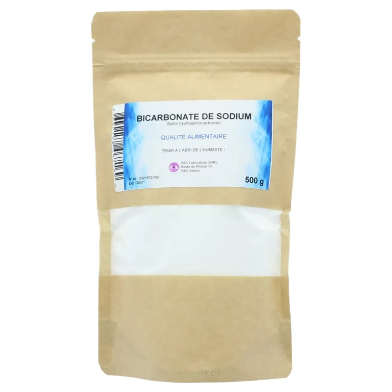 Bicarbonate de soude - 500g - D&A Laboratoire