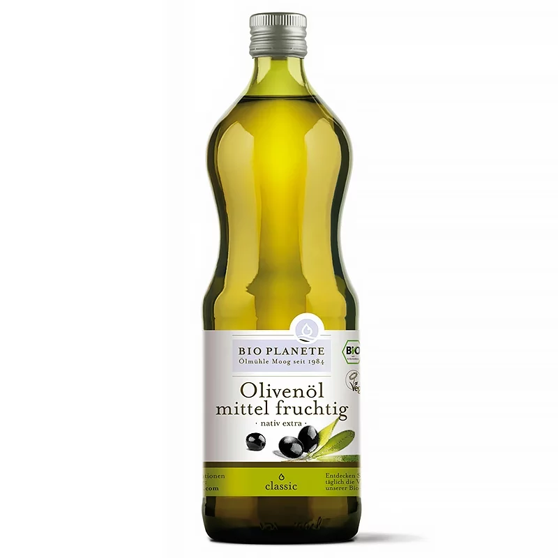 Huile d'olive fruitée médium vierge extra BIO - 1l - Bio Planète